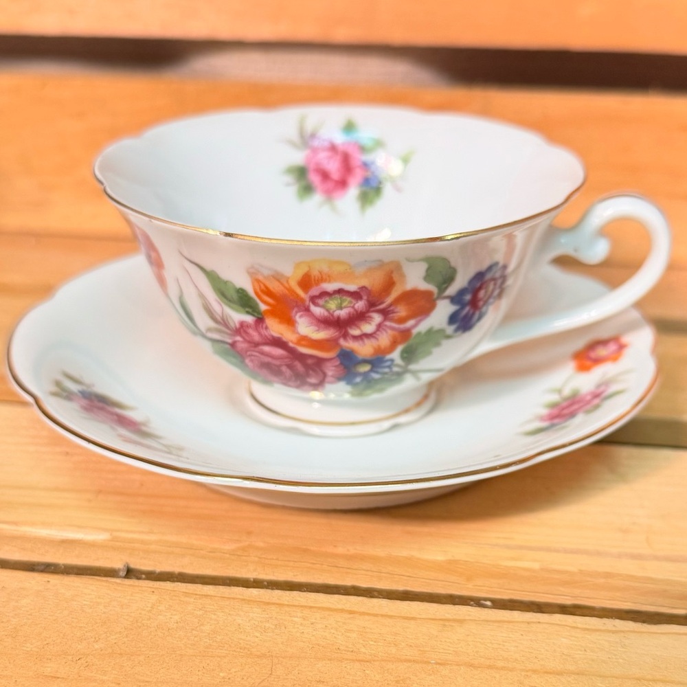 Occupied Japan Teacup and Saucer